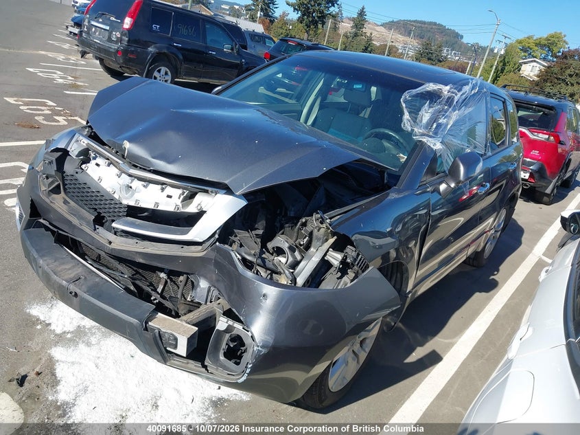 2012 Acura Rdx Technology, Front, IAAI, VIN 5J8TB1H54CA800491 — photo 2