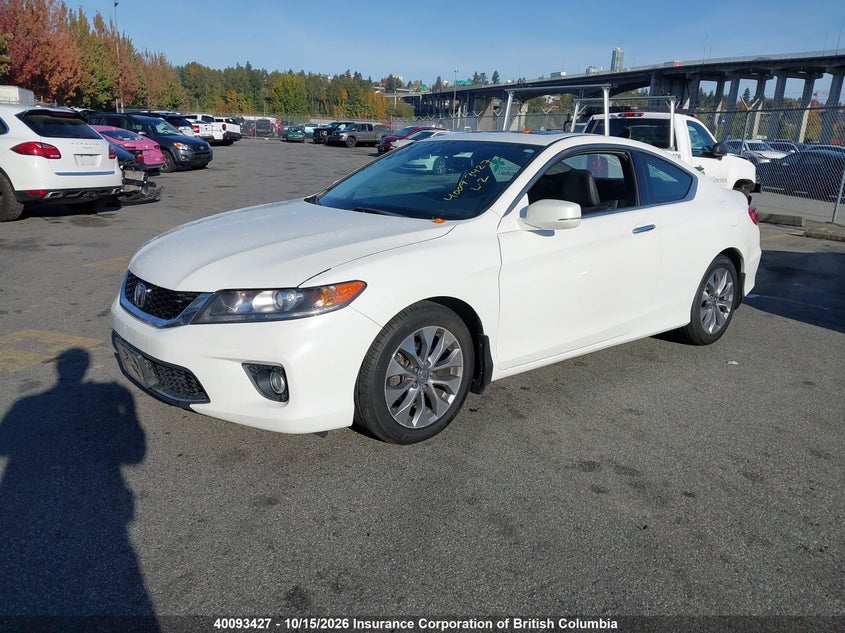 Vin: 1hgct1b83ea800307, lot: 30113554, honda accord exl 20142
