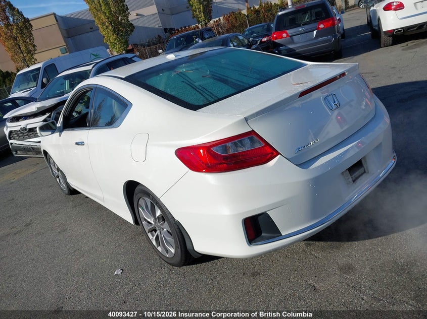 Vin: 1hgct1b83ea800307, lot: 30113554, honda accord exl 20143