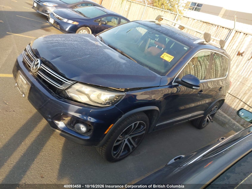 Vin: wvglv7ax4hw508690, lot: 30113587, volkswagen tiguan highline 20172