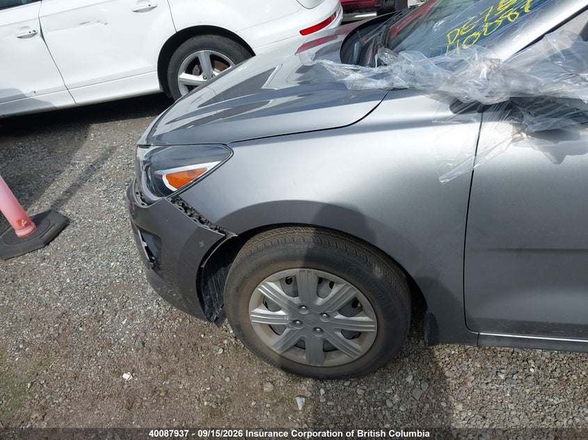 Vin: 3kpa25ad6me385302, lot: 30113589, kia rio s 20212