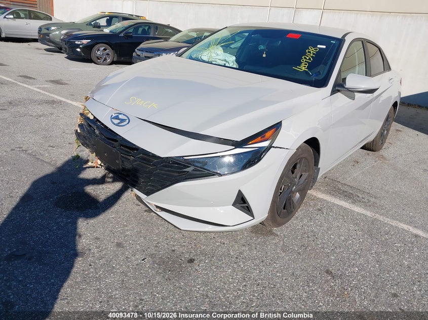 Vin: kmhlm4ag9mu099352, lot: 30113617, hyundai elantra sel 20212