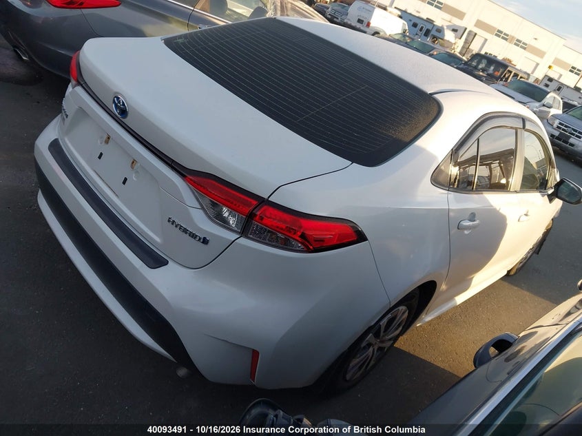 Vin: jtdbamde6nj039227, lot: 30113631, toyota corolla hybrid base w/li battery 20224