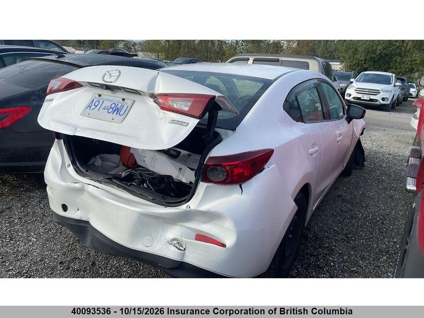 Vin: 3mzbm1v70gm314843, lot: 30113682, mazda 3 touring 20164