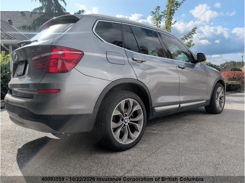 Vin: 5uxwy3c59f0e97815, lot: 30113713, bmw x3 20154