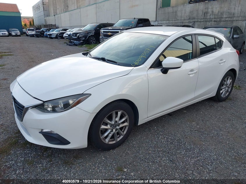 Vin: jm1bm1l77e1175553, lot: 30113740, mazda 3 touring 20142