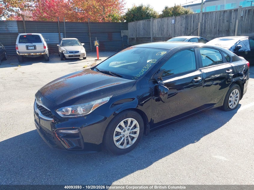 Vin: 3kpf24ad6ke040042, lot: 30113757, kia forte 20192