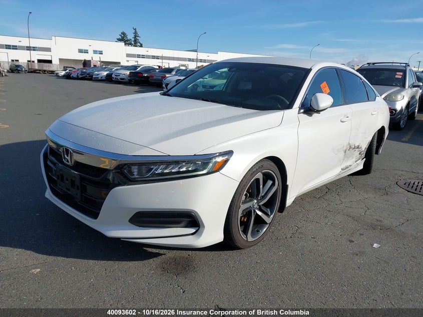 Vin: 1hgcv1f14ja808496, lot: 30113766, honda accord lx 20182