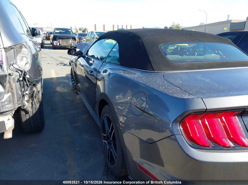 Vin: 1fatp8uh3p5105030, lot: 30113809, ford mustang ecoboost 20233