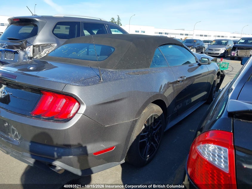 Vin: 1fatp8uh3p5105030, lot: 30113809, ford mustang ecoboost 20234