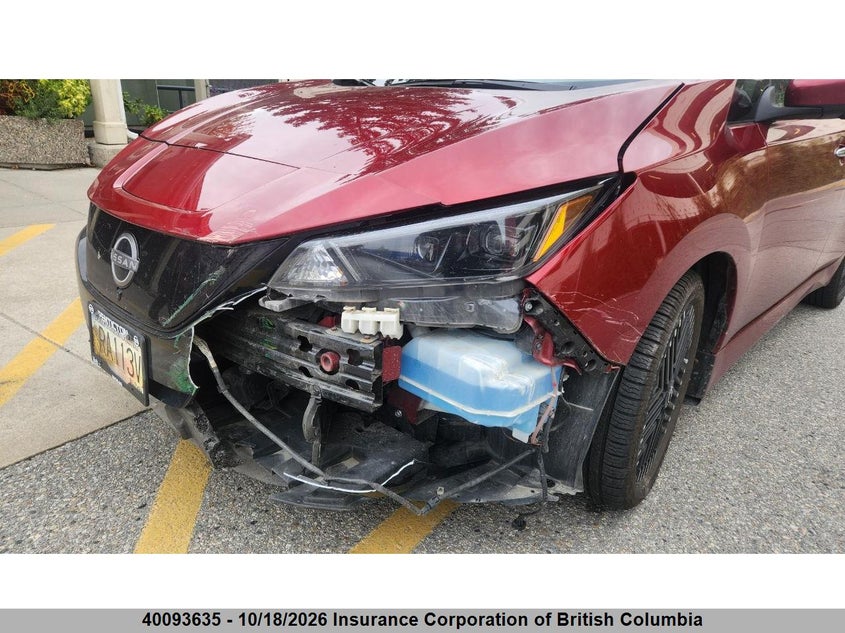 Vin: 1n4cz1cv9pc550120, lot: 30113811, nissan leaf 20232
