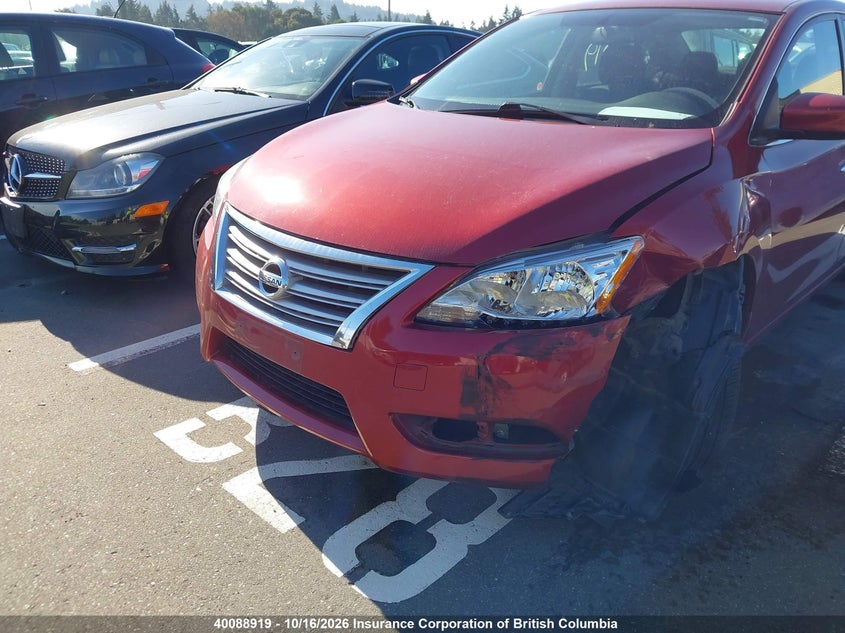 Vin: 3n1ab7ap5fl633143, lot: 30113827, nissan sentra s/sv/sr/sl 20152