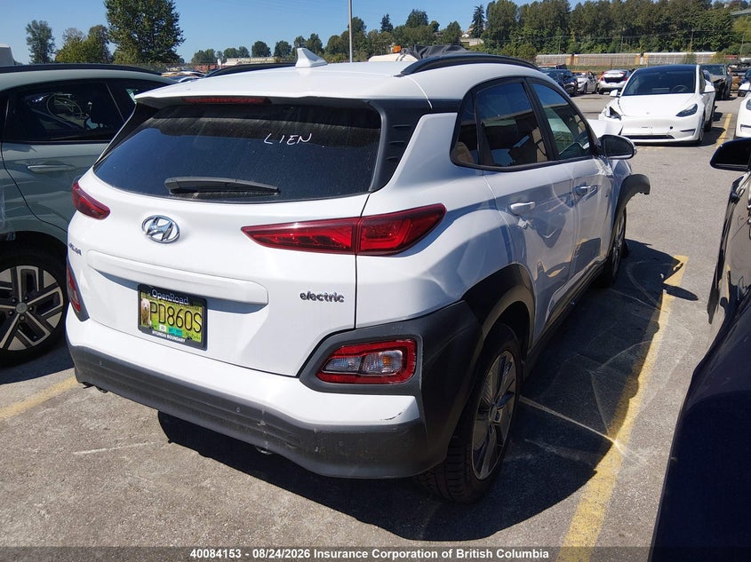 Vin: km8k23ag4lu059190, lot: 30113892, hyundai kona sel 20204