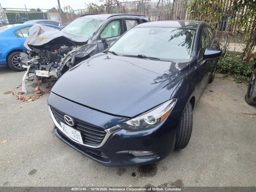 Vin: 3mzbn1v73hm127210, lot: 30113944, mazda 3 touring 20172