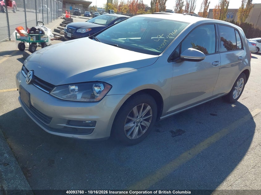 Vin: 3vw2a7au8fm090484, lot: 30113970, volkswagen golf 20152