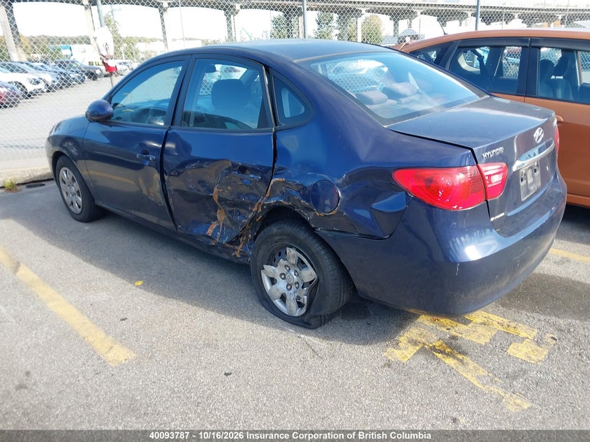 Vin: kmhdu4bd9au917456, lot: 30114008, hyundai elantra blue/gls/se 20103