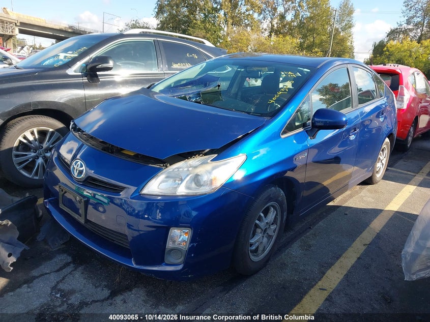 Vin: jtdkn3du3a0028112, lot: 30114040, toyota prius 20102
