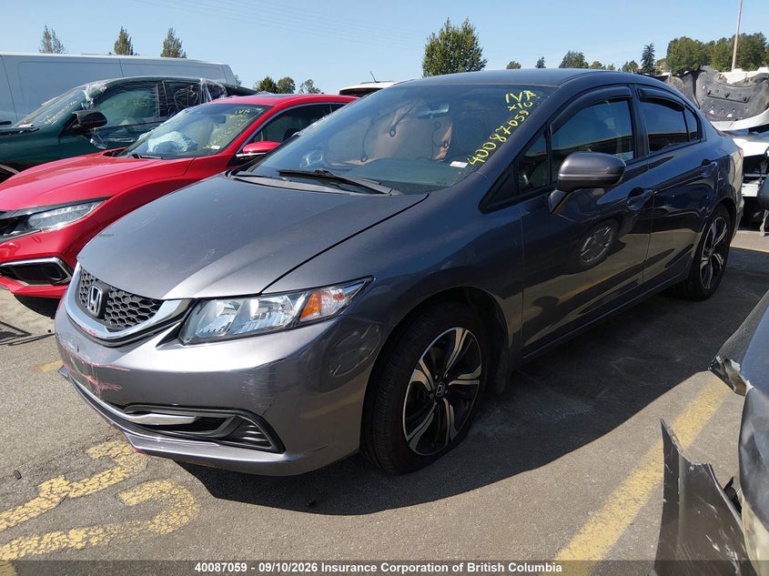 2014 Honda Civic Sedan, Right Side, IAAI, VIN 2HGFB2F45EH020694 — photo 2