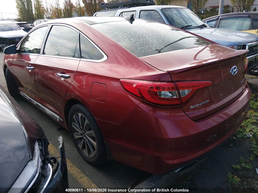 Vin: 5npe34af9gh317358, lot: 30114119, hyundai sonata sport/limited 20163