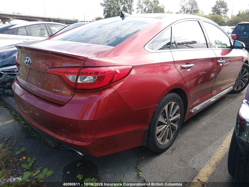 Vin: 5npe34af9gh317358, lot: 30114119, hyundai sonata sport/limited 20164