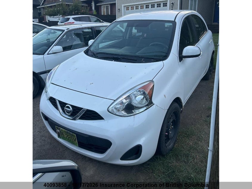 2016 Nissan Micra, Front, IAAI, VIN 3N1CK3CP2GL248137 — photo 2