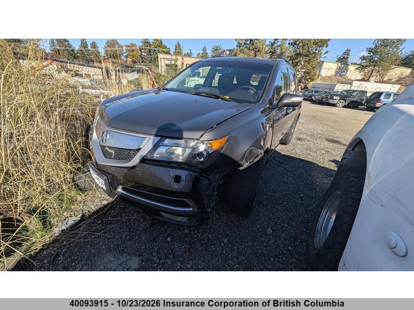 Vin: 2hnyd2h71bh001932, lot: 30114217, acura mdx 20112