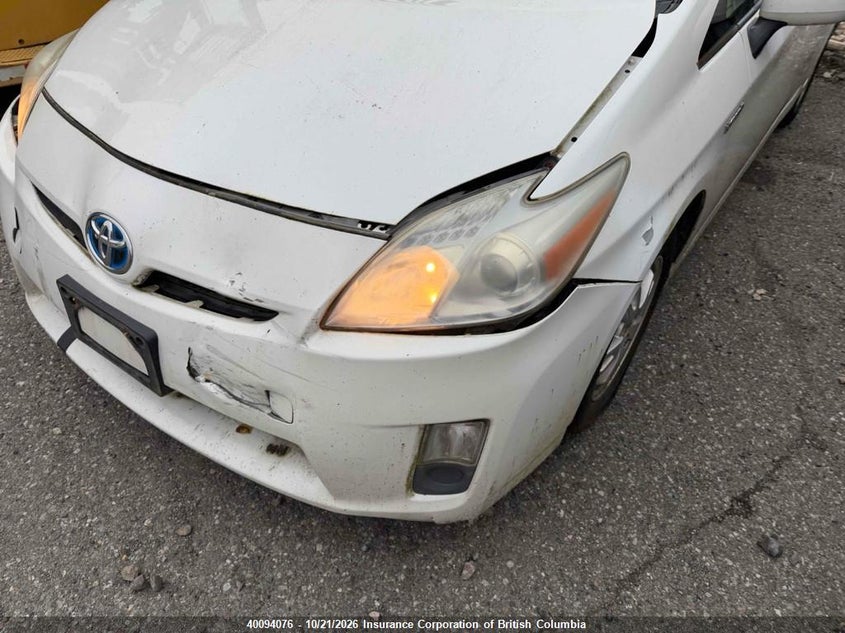 Vin: jtdkn3du9a0005336, lot: 30114399, toyota prius 20102