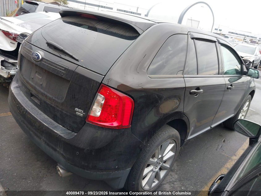 Vin: 2fmdk4jc9dba23868, lot: 30114499, ford edge sel 20134