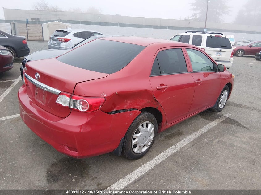 Vin: 2t1bu4ee3cc910048, lot: 30114533, toyota corolla s/le 20124