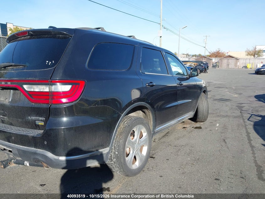 Vin: 1c4rdjdg8fc837112, lot: 30114542, dodge durango limited 20154