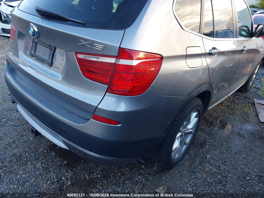 Vin: 5uxwx9c5xd0a09281, lot: 30114546, bmw x3 xdrive28i 20134