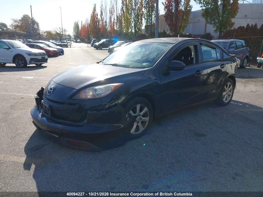 2011 Mazda 3 I, Удар сзади, IAAI, VIN JM1BL1VF9B1440198 — фото 2
