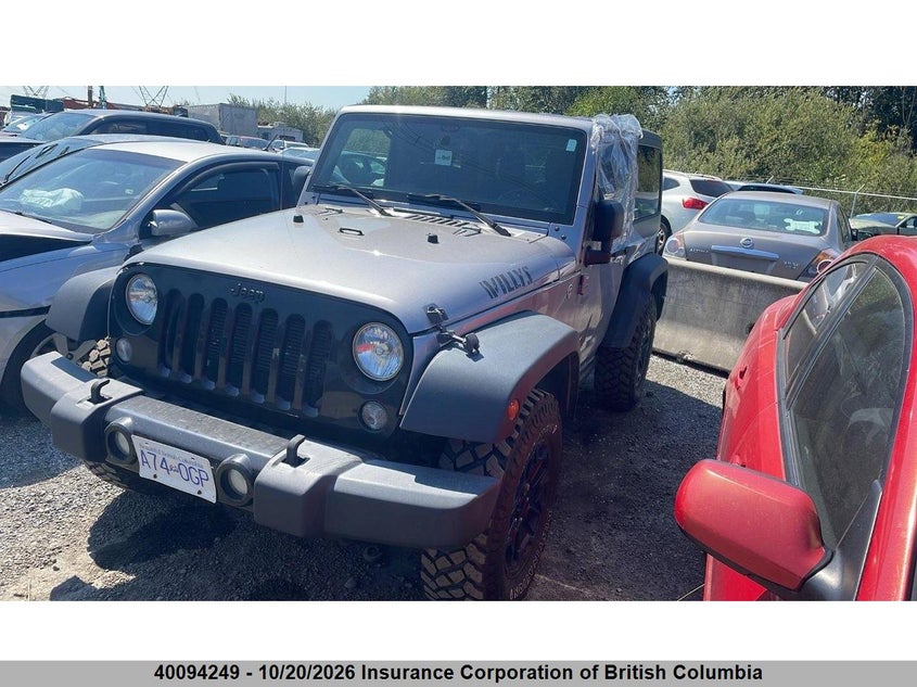 Vin: 1c4ajwag5fl696037, lot: 30114614, jeep wrangler sport 20152
