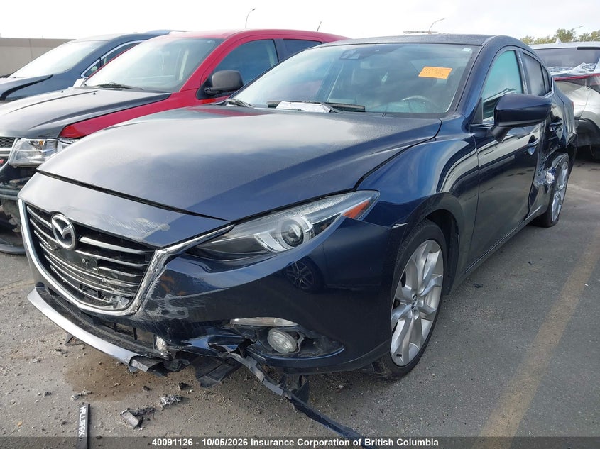 Vin: jm1bm1w39e1153918, lot: 30114792, mazda 3 grand touring 20142