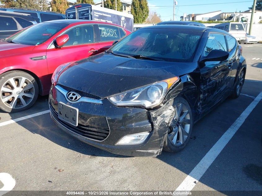 Vin: kmhtc6ad1gu297352, lot: 30114813, hyundai veloster 20162