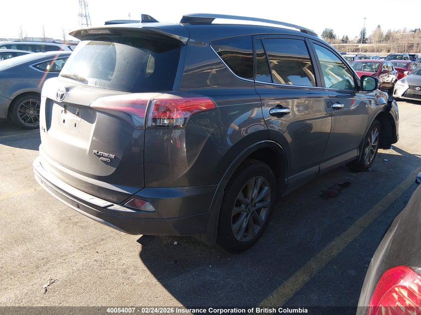 Vin: 2t3dfrev0hw589826, lot: 30114855, toyota rav4 limited/se/platinum 20174
