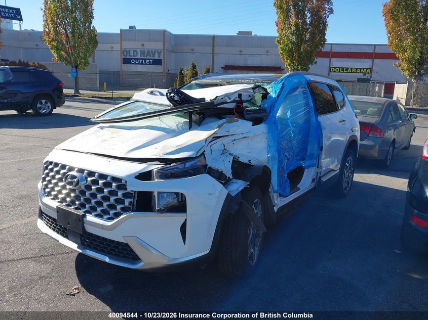 Vin: km8s7da25pu084021, lot: 30114982, hyundai santa fe limited 20232