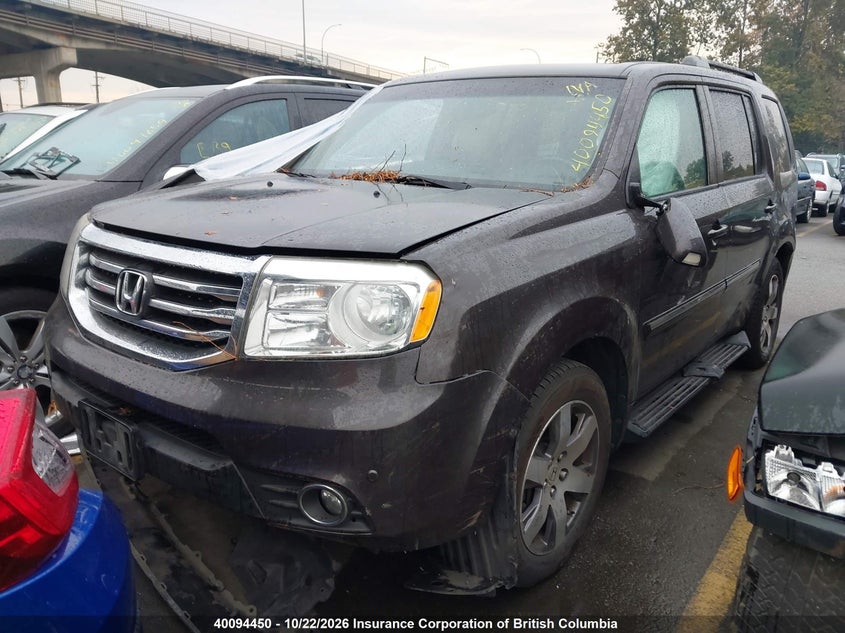 Vin: 5fnyf4h9xcb501401, lot: 30115003, honda pilot touring 20122