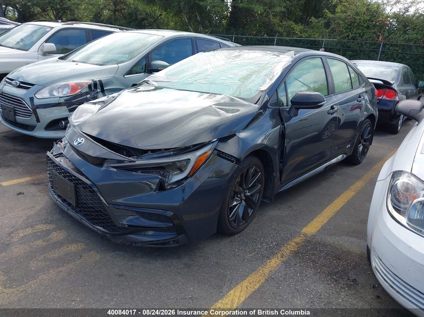 Vin: jtdbdmhe3s3022001, lot: 30115040, toyota corolla le/se 20252