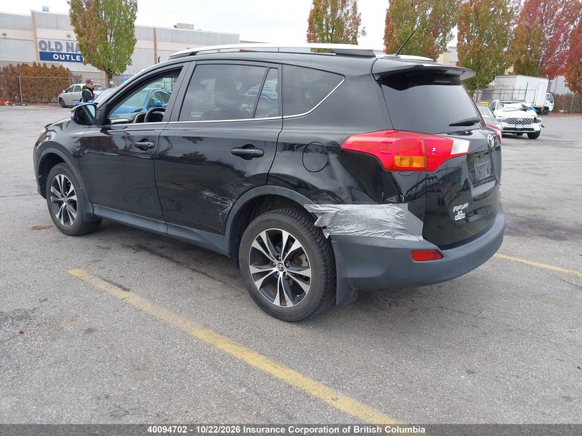 Vin: 2t3rfrev2fw278546, lot: 30115165, toyota rav4 20153