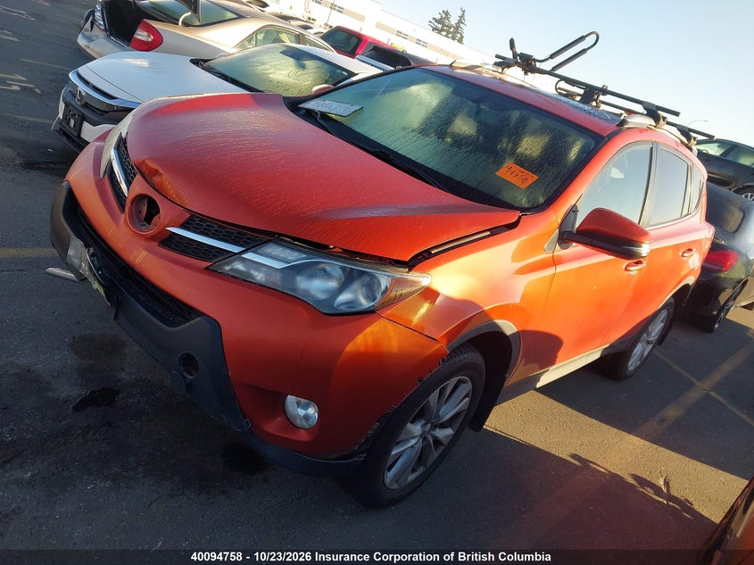 Vin: 2t3dfrev2fw392153, lot: 30115236, toyota rav4 20152