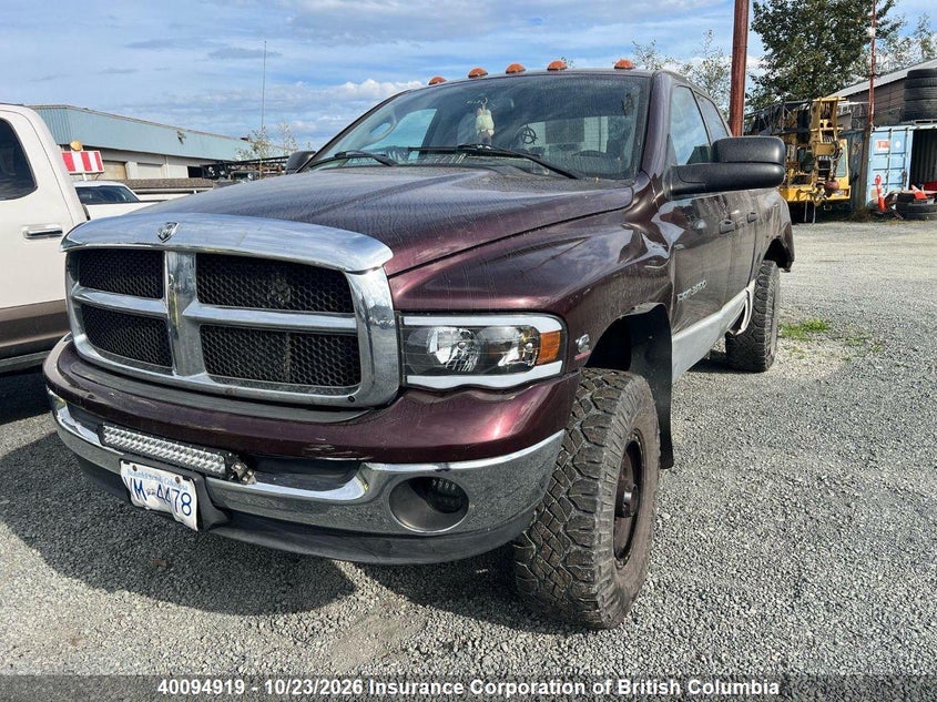 2005 Dodge Ram 3500 St/Slt, Левый зад, IAAI, VIN 3D7LS38C25G822282 — фото 2