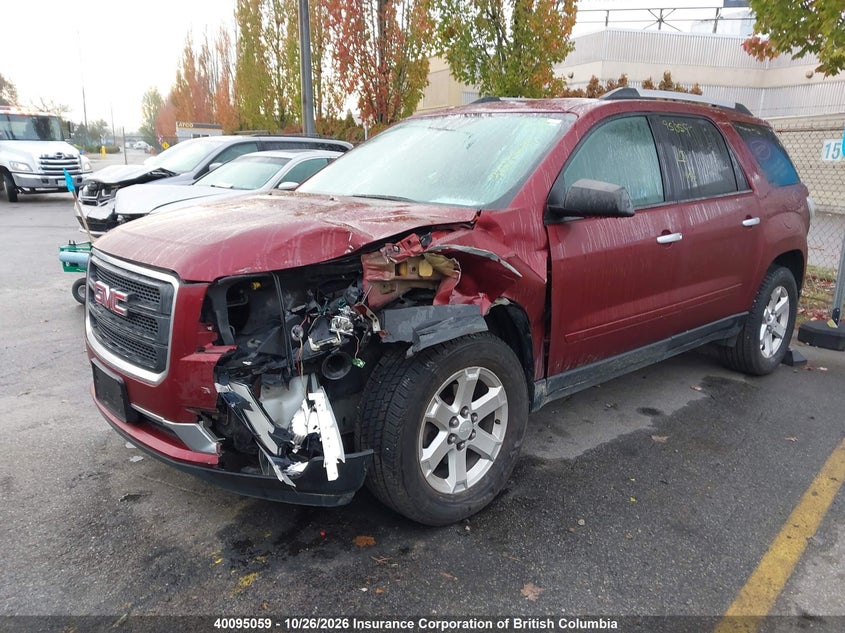 Vin: 1gkkvned9fj344226, lot: 30115594, gmc acadia sle 20152