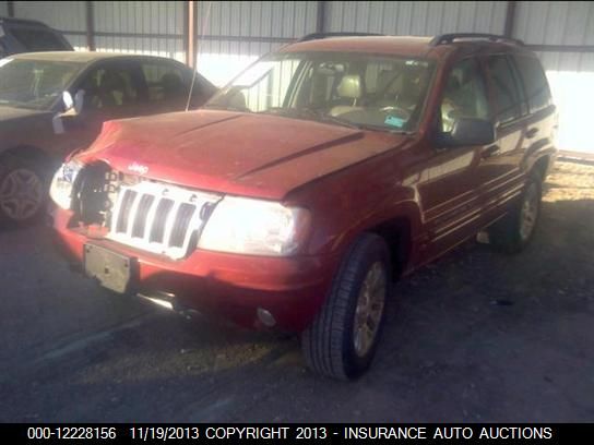 1J4GW58N84C141844 2004 Jeep Grand Cherokee Limited