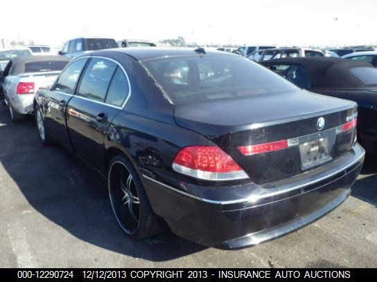 2003 BMW 745Li VIN: WBAGN63493DR12248 Lot: 12290724