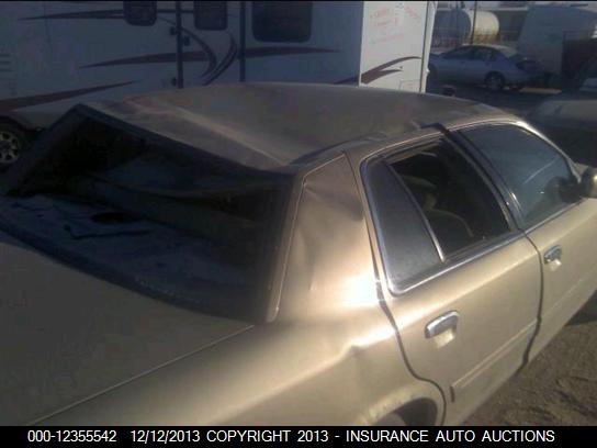 1999 Ford Crown Victoria Lx VIN: 2FAFP74W5XX166447 Lot: 12355542