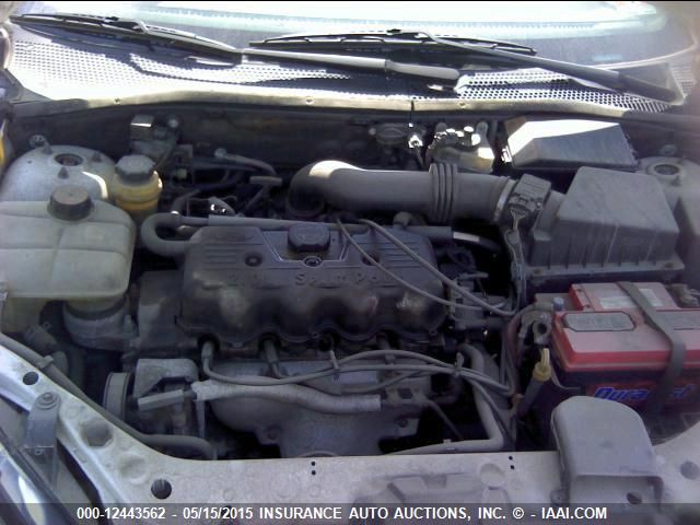 2002 Ford Focus Se/Se Comfort VIN: 1FAFP34P62W171422 Lot: 12443562