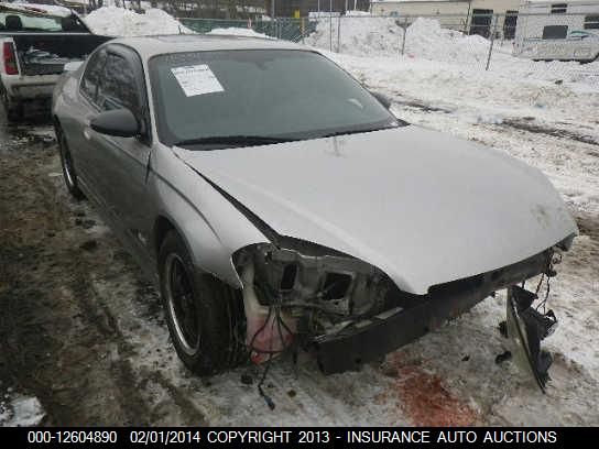 2G1WL15C369291062 2006 Chevrolet Monte Carlo Ss