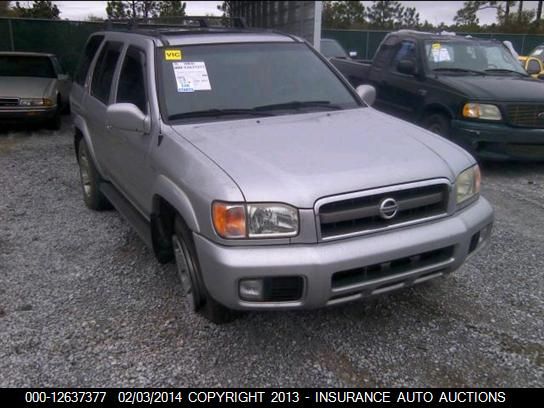 2004 Nissan Pathfinder Le/Se VIN: JN8DR09X44W807846 Lot: 12637377