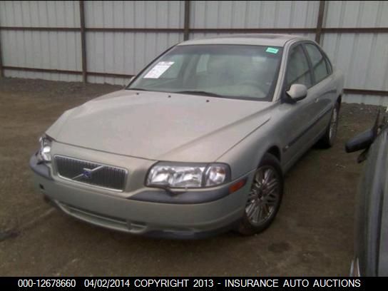 2002 Volvo S80 VIN: YV1TS92D321244423 Lot: 12678660